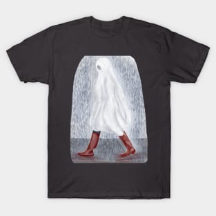 Sad Ghost in the Rain T-Shirt